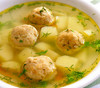 Суп картофельный с фрикадельками