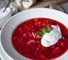 Борщ с курицей